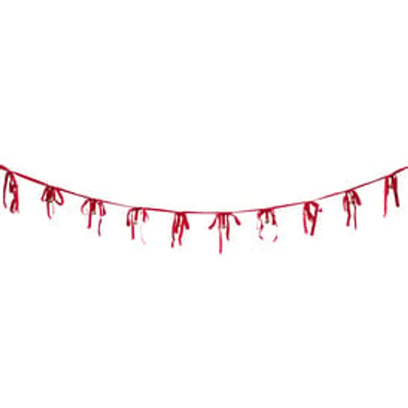 Christmas Bow Garland