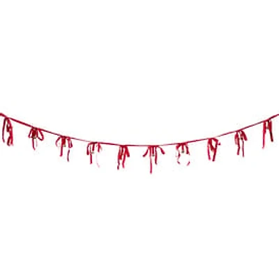 Christmas Bow Garland