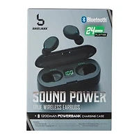 Sound Power Bluetooth® Earbuds With Microphone