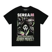 Scream What's Your Favorite Scary Movie Graphic Tee
