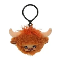 Highland Cow Vinyl Face Plush Clip-On (Styles May Vary)