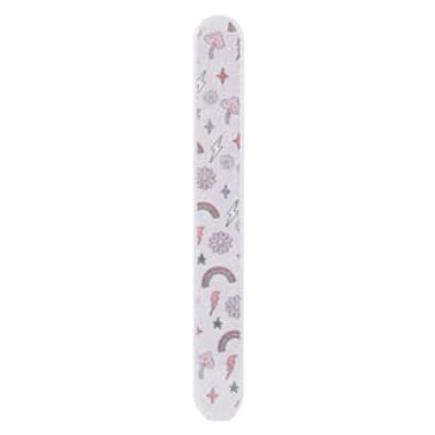 Large Nail File - Rainbows