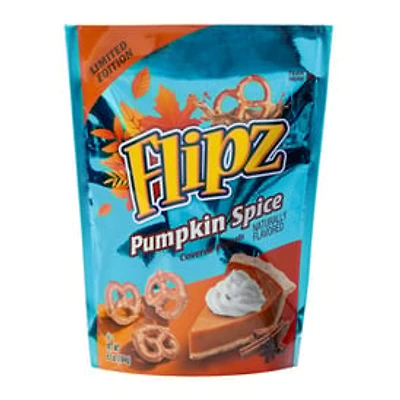 Flipz® Pumpkin Spice Covered Pretzels 6.5oz