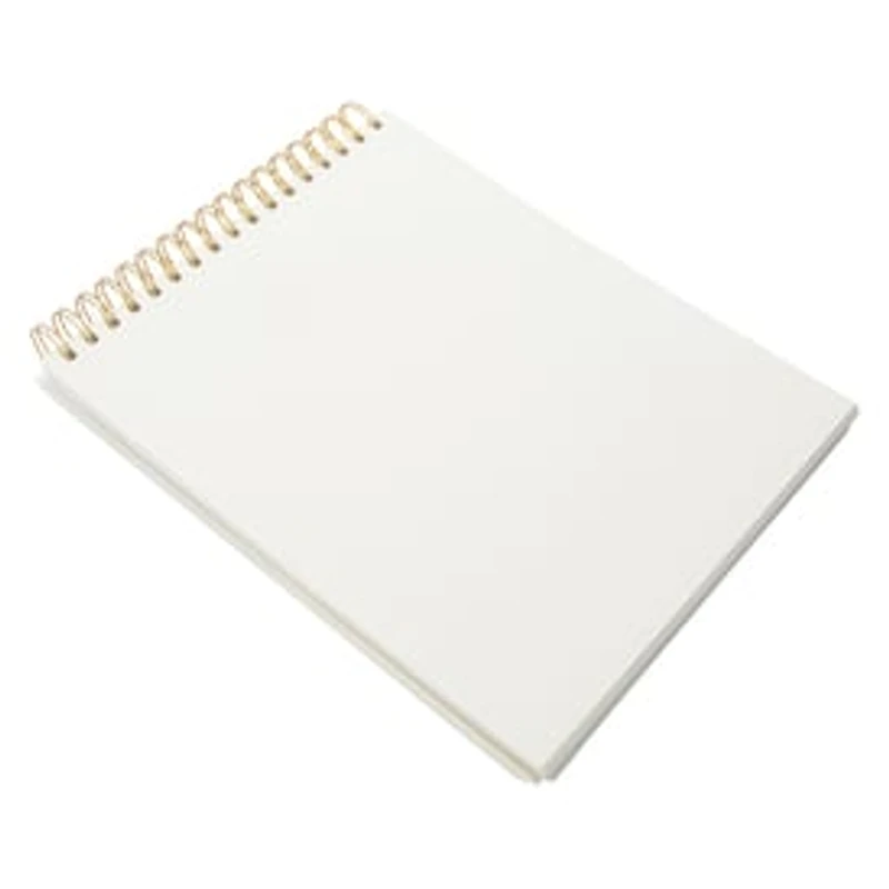 Nature Printed Twin Wire Sketchbook 9in x 11in