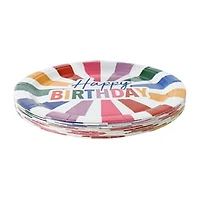 Happy Birthday Party Plates 20-Count