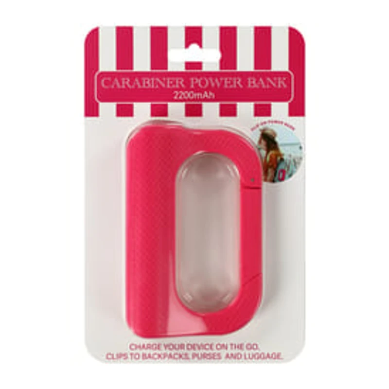 Carabiner Power Bank 2200mAh