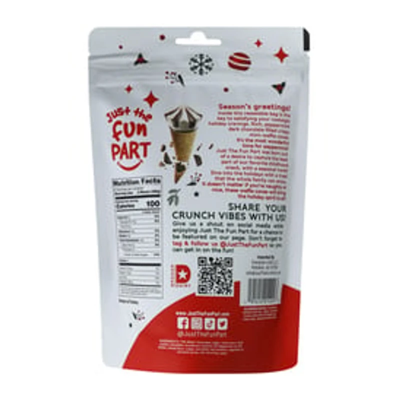 Just The Fun Part Bite-Sized Filled Waffle Cones 4.23oz