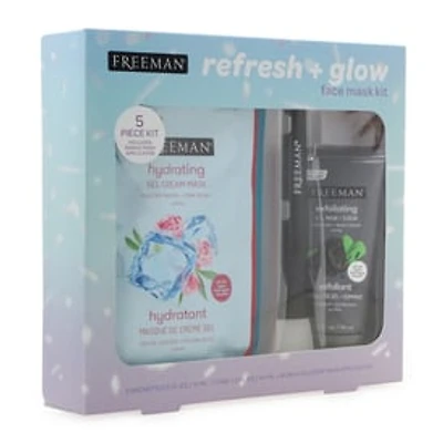 Freeman® Refresh + Glow Face Mask Kit 5-Piece