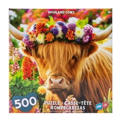 Highland Cows Puzzle 500-Pieces