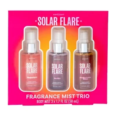 Solar Flare Fragrance Mist Trio Pack