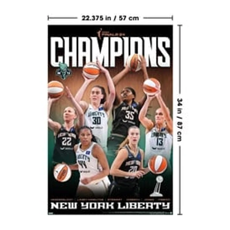WNBA New York Liberty Poster