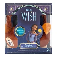 Disney Wish Valentino Plush Wired Headphones