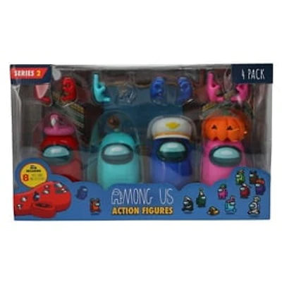 Among Us Action Figures 4-Pack Series 2
