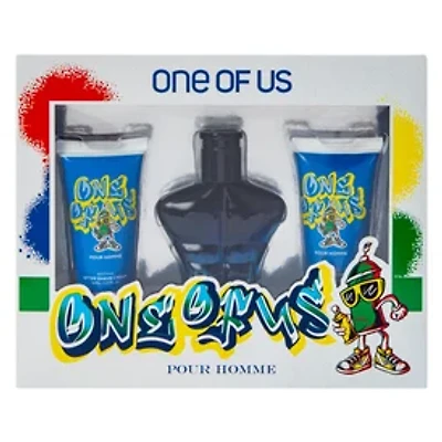 Mens One Of Us Pour Homme Fragrance Gift Set 3-Piece