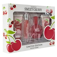Kimberly Sweet Cherry Limited Edition Bath & Body Set 4-Piece