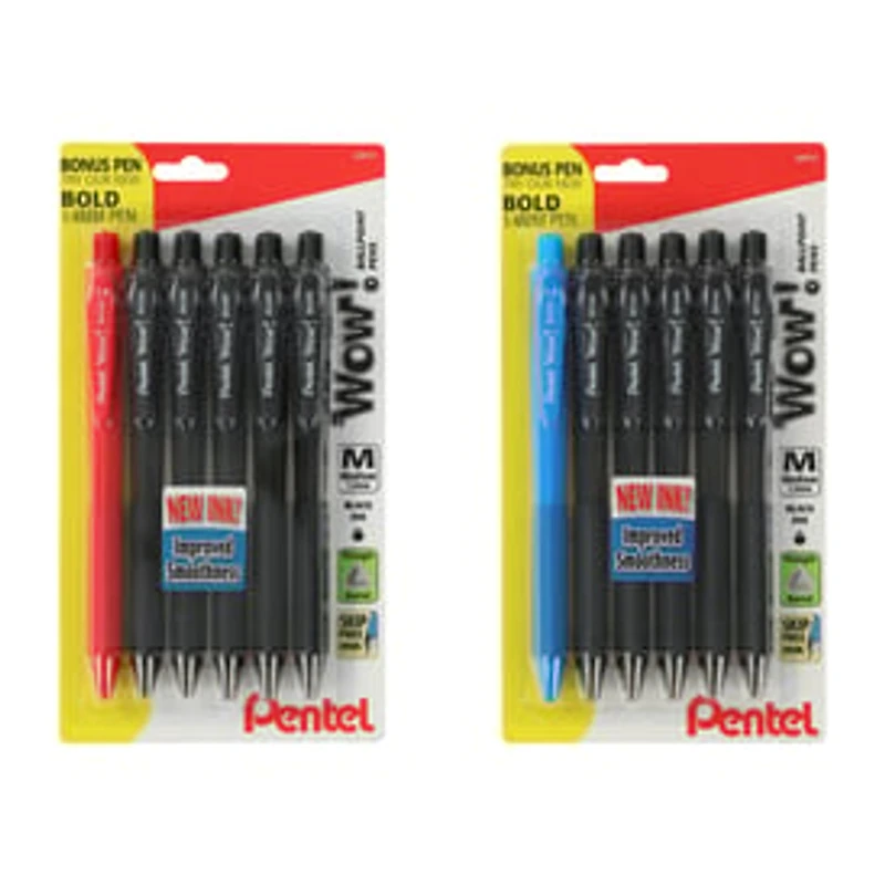 Pentel® Wow! Ballpoint Pens 6-Pack