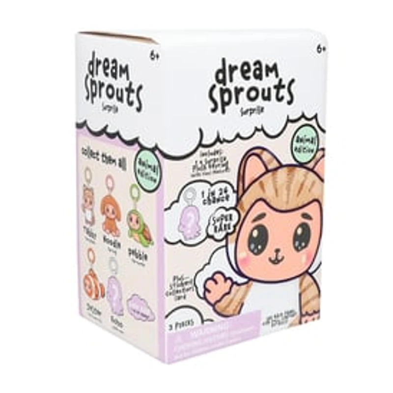 Mimomo Dream Sprouts Surprise Animal Edition Plush (Styles May Vary)