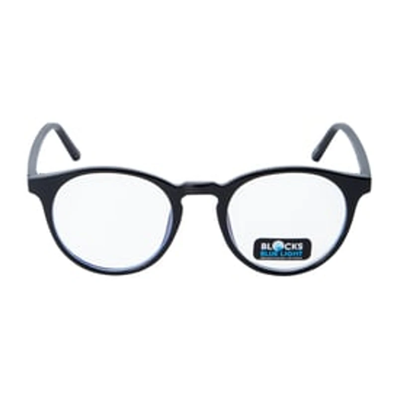 Girls Round Blue light Glasses