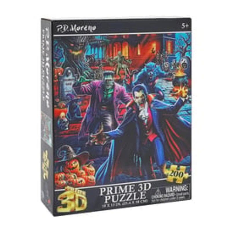 P.D. Moreno Monsters Prime 3D Puzzle 200-Pieces