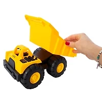 Construction Zone Toy Dump Truck