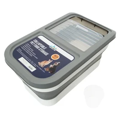 Collapsible Pet Food Storage Container 18lb Capacity