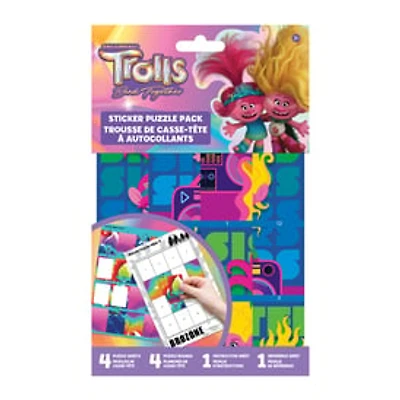Dreamworks® Trolls™ Sticker Puzzle Pack 4-Count