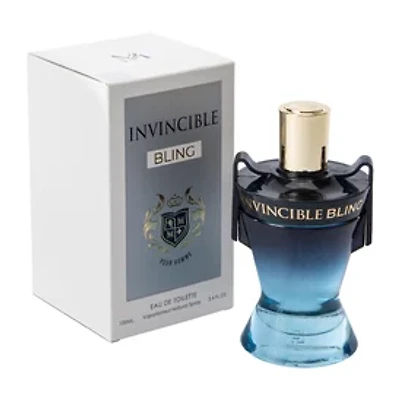 Invincible Bling Pour Homme Eau De Toilette 3.4oz