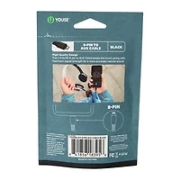 4ft 8-Pin To Aux Audio Cable