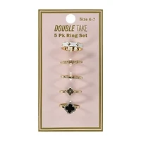Double Take Ring Set 5-Pack
