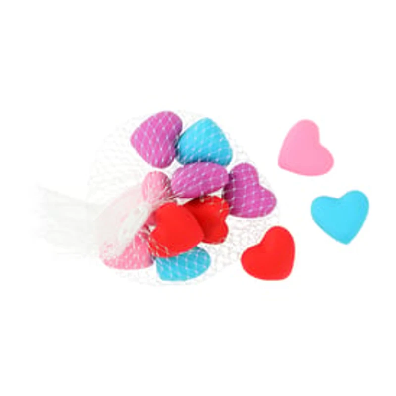 Heart Erasers 12-Pack