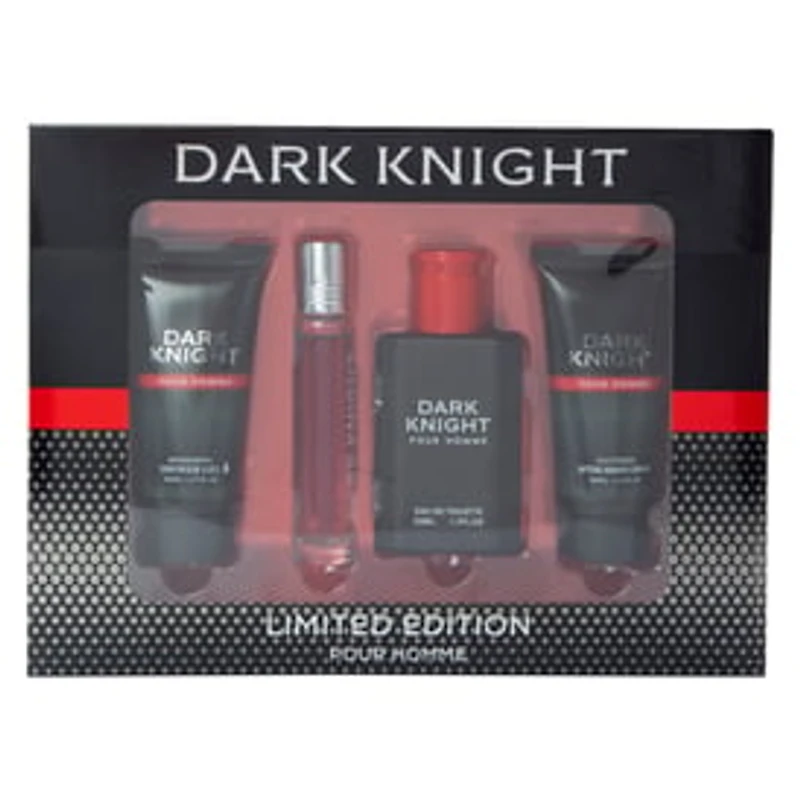 Dark Knight Pour Homme Limited Edition Bath & Body Set 4-Piece