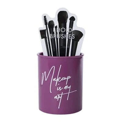 Cosmetic Brush Holder - Makeup Is My Art
