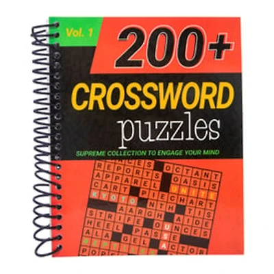 Crossword Puzzle Book With Over 200 Puzzles