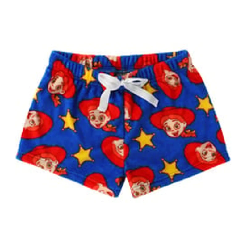Juniors Printed Plush Short