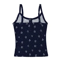 Juniors Wide Rib Tank Top