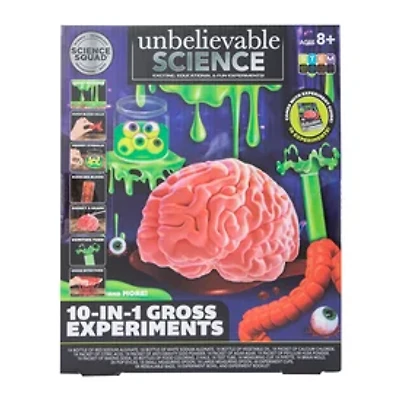 Science Squad® 10-in-1 Gross Experiments Kit