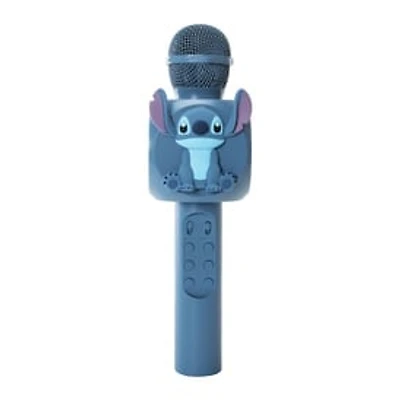Bluetooth® Disney Stitch LED Karaoke Microphone