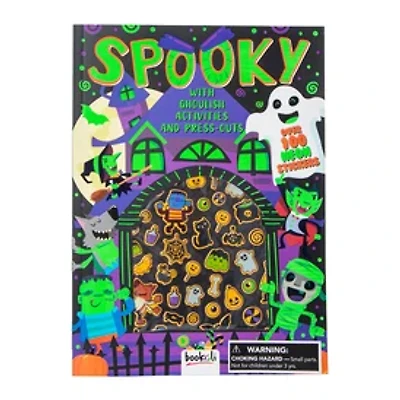 Spooky Puffy Sticker Activity Book With Over 100 Neon Stickers