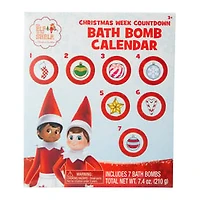 Elf On The Shelf® Christmas Week Countdown Bath Bomb Advent Calendar 7-Count
