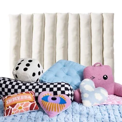 Pillow Fabric Headboard 40in x 34in