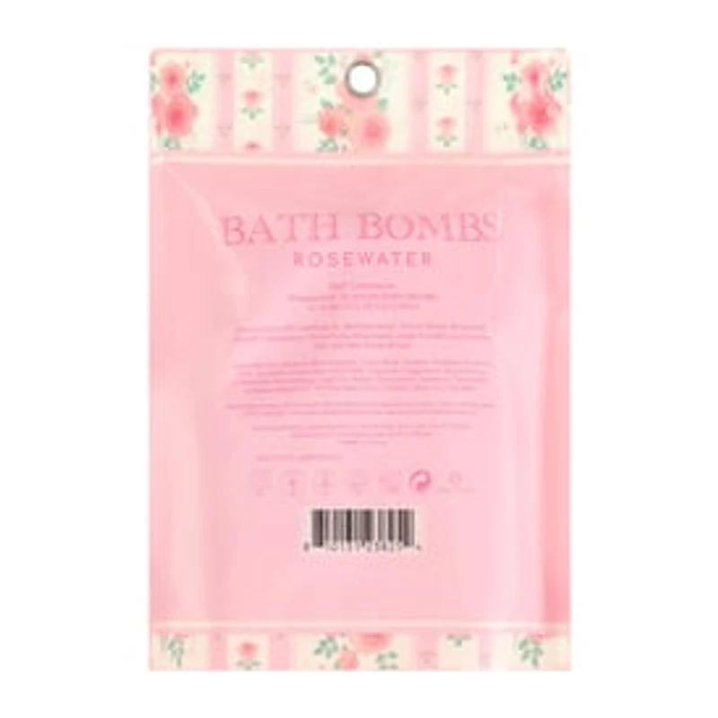 Bath Bombs Rosewater 10-Count Pack