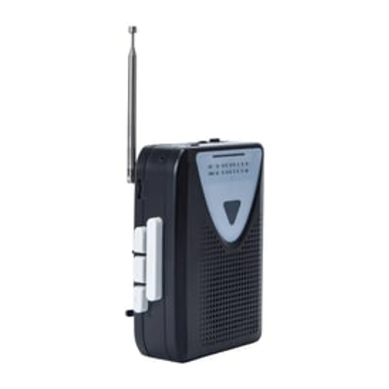 Portable Cassette Player & Earbuds