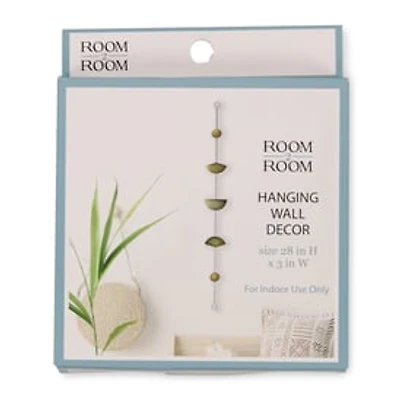 Geometric Metal Hanging Wall Art Decoration 28in