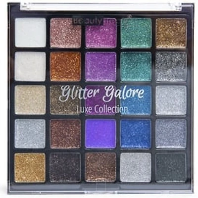 Beauty Treats® Glitter Galore 25-Shade Glitter Eyeshadow Palette