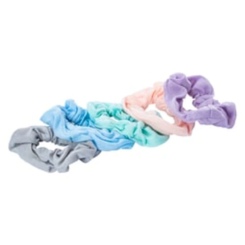 Jersey Fabric Scrunchie Set 5-Count