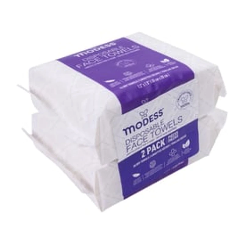 Modess® Disposable Face Towels 14-Pack