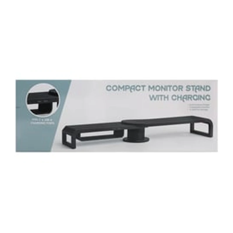Compact Monitor Stand With Charging