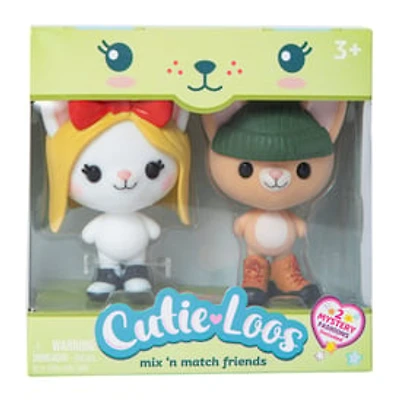 Cutie-Loos Mix 'N Match Friends 2-Pack