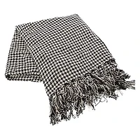 Houndstooth Lightweight Throw Blanket