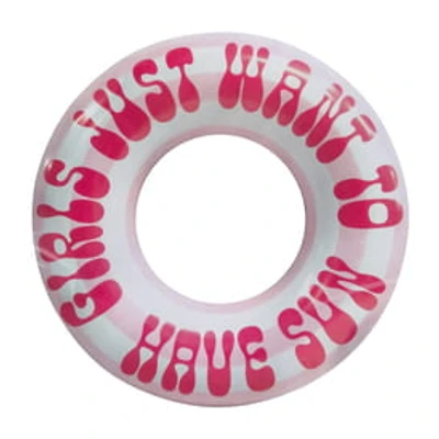 Printed Pool Party Tube 35in